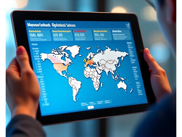 A dashboard showing route optimization integrated with compliance data, highlighting efficiency gains and cost savings for logistics